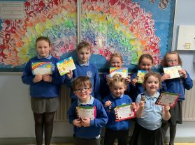 Our Pupil of the Week children for November