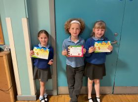 Our pupil of the week children for June 